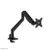 Neomounts neomounts desk monitor arm, clamp grommet, 9 kg, 43.2 cm (17 ) 88.9 cm (35 ) 100 x 100 mm, black