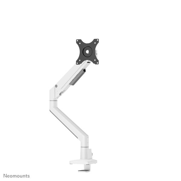 Neomounts neomounts desk monitor arm, clamp grommet, 9 kg, 43.2 cm (17 ) 88.9 cm (35 ) 100 x 100 mm, white