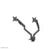 Neomounts neomounts desk monitor arm, clamp grommet, 43.2 cm (17 ) 88.9 cm (35 ) 100 x 100 mm, height adjust