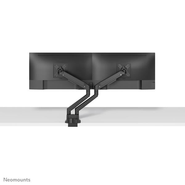 Neomounts neomounts desk monitor arm, clamp grommet, 43.2 cm (17 ) 88.9 cm (35 ) 100 x 100 mm, height adjust