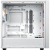 Cooler master masterbox 600 midi tower behuizing (wit | 2x usb-a | 1x usb-c | rgb | tempered glass)