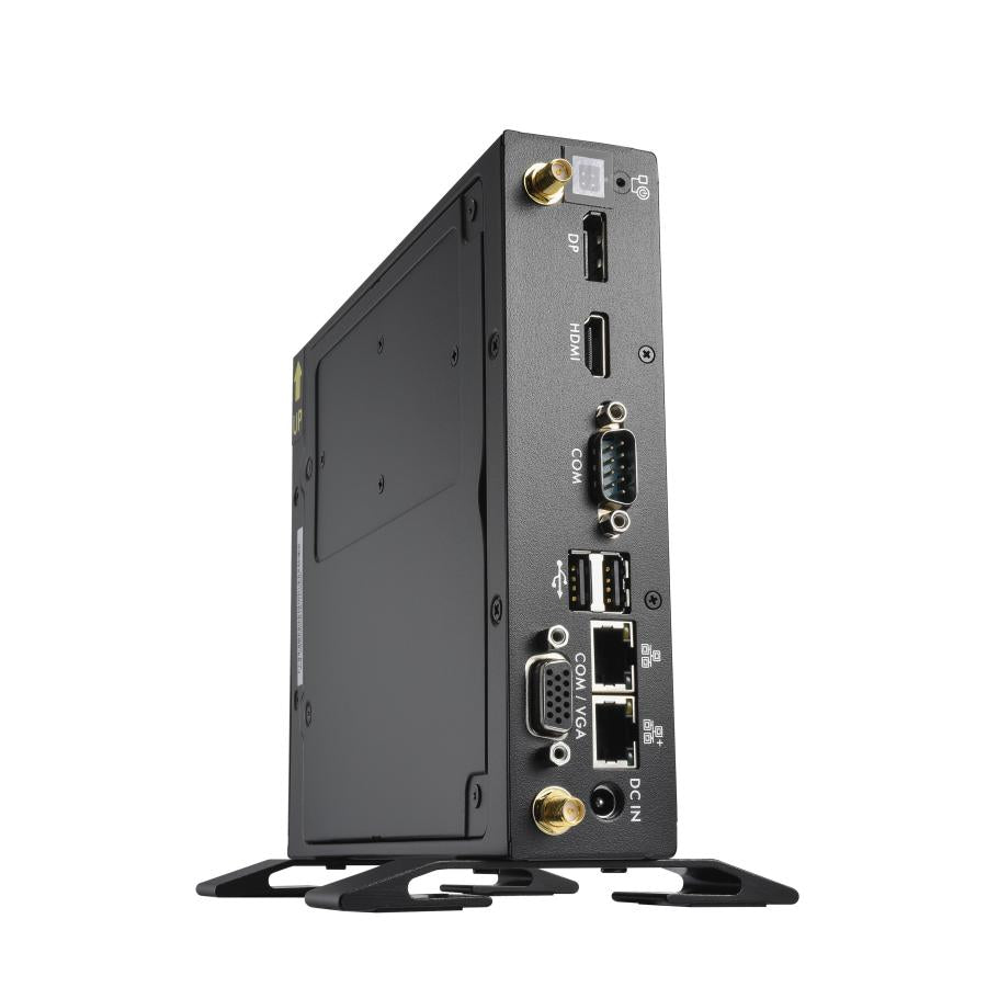 Shuttle ds50u xpc slim barebone pc, intel celeron 7305, ddr5, 2.5gbit + 1gbit, fanless, 24 7, 90 w