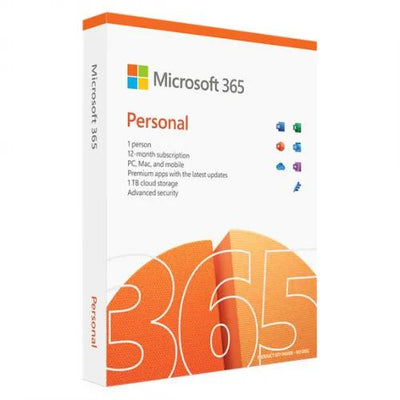 Microsoft qq2-01897 365 personal uk, 1 year, p10, windows 10 macos only