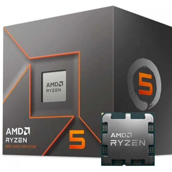 Amd amd 100-000001591 ryzen 5 8400f tray, amd am5, 6-core htt, 4,2 4.7 ghz, 16 mb l3, 65 w