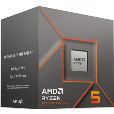 Amd 100-000001591 ryzen 5 8400f tray, am5, 6-core htt, 4,2 4.7 ghz, 16 mb l3, 65 w