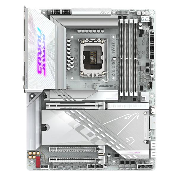 Gigabyte gigabyte z890 aorus pro ice, atx, lga1851, intel® core™ ultra, 4x ddr5, 5 gbe, wi-fi 7, usb 4