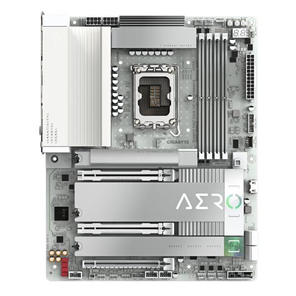 Gigabyte gigabyte z890 aero g, atx, lga1851, intel® core™ ultra, 4x ddr5, 2.5 gbe x2, wi-fi 7, usb4, white