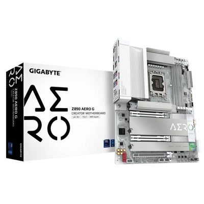 Gigabyte z890 aero g socket 1851 moederbord (raid, 2x 2.5gb-lan, wi-fi 7, bt, sound, atx)
