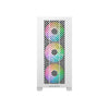 Cooler master e301-wgnn-s00 elite 301 white argb, atx, window, usb 3.2 gen 1 type-c, 3x 120mm argb