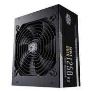 Cooler master mpe-c501-afcag-3eeu mwe gold 1250 v2 black, atx3.1, 1250w, =90% @typical, 140mm - afbeelding 1