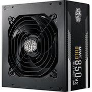 Cooler master mpe-8501-afaag-3eeu mwe gold 850 v2 atx3.1 black, 850w, 90% @typ, 120mm, 4x pcie 6+2 - afbeelding 1