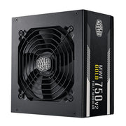 Cooler master mpe-7501-afaag-3eeu mwe gold 750 v2 atx3.1, 750w, 90% @typical, fully modular, 120mm - afbeelding 1
