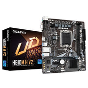 Gigabyte h610m h v2 h610m h v2, matx, intel lga1700, ddr5 5600mhz, m.2, gbe lan, usb 3.2 - afbeelding 1