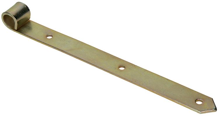 1013232 - enkel luikscharnier geel verz.30 cm dia 18 mm | 6 stuks