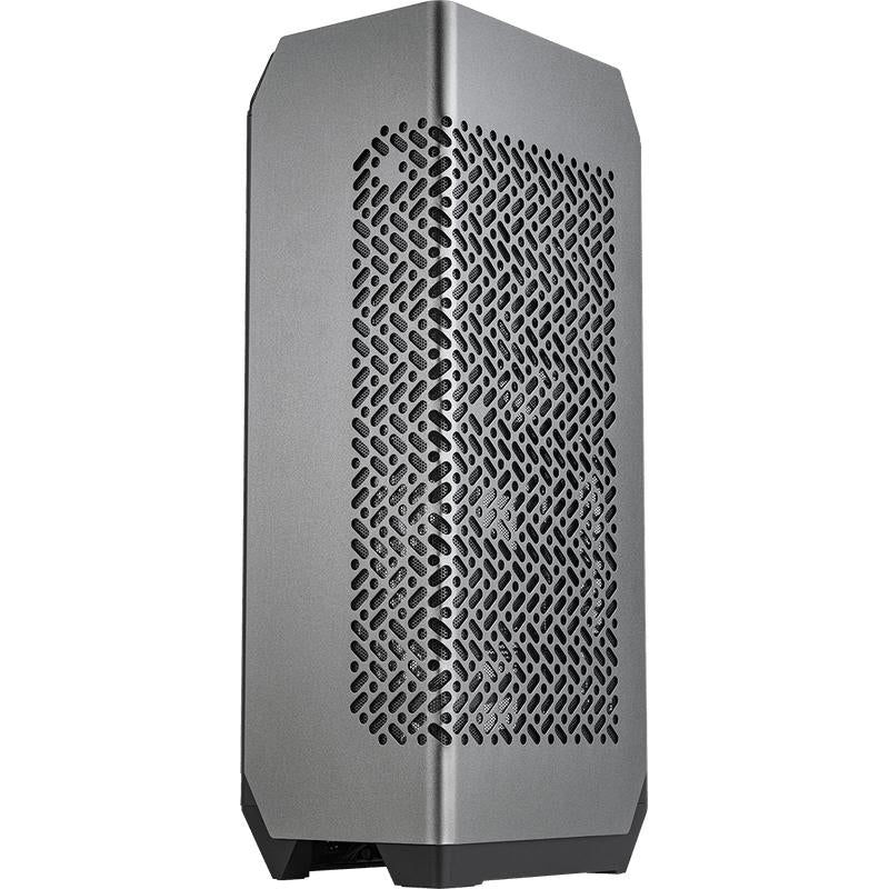 Cooler master ncore 100 max mini tower behuizing (donkergrijs | 2x usb-a | 1x usb-c)