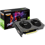 Inno3d n30502-06d6-1880va60 geforce rtx 3050, atx, 6 gb, gddr6, 96-bit, 168 gb s, dual-fan - afbeelding 1