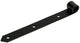 1013236 - enkel luikscharnier zwart 25 cm dia 18 mm | 6 stuks