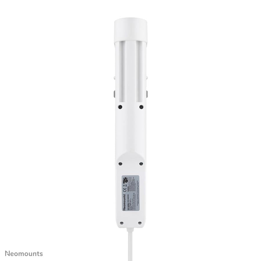 Neomounts ds22-840wh6 desk socket with clamp, 1.4 m, indoor, type f, plastic, white, power delivery