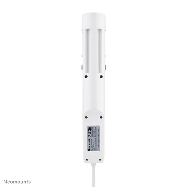 Neomounts ds22-840wh6 desk socket with clamp, 1.4 m, indoor, type f, plastic, white, power delivery