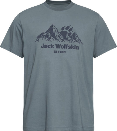 Jack wolfskin carefree t m heren outdoorshirt-grey odessa