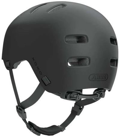 Abus fietshelm xoxo velvelt black m - 54-58 cm - zwart - geschikt voor gebruik op elektrische fietsen - stadsfietsen - 400 g