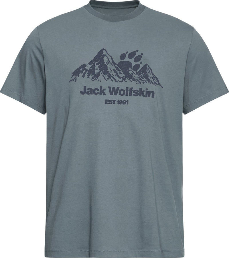 Jack wolfskin carefree t m heren outdoorshirt-grey odessa