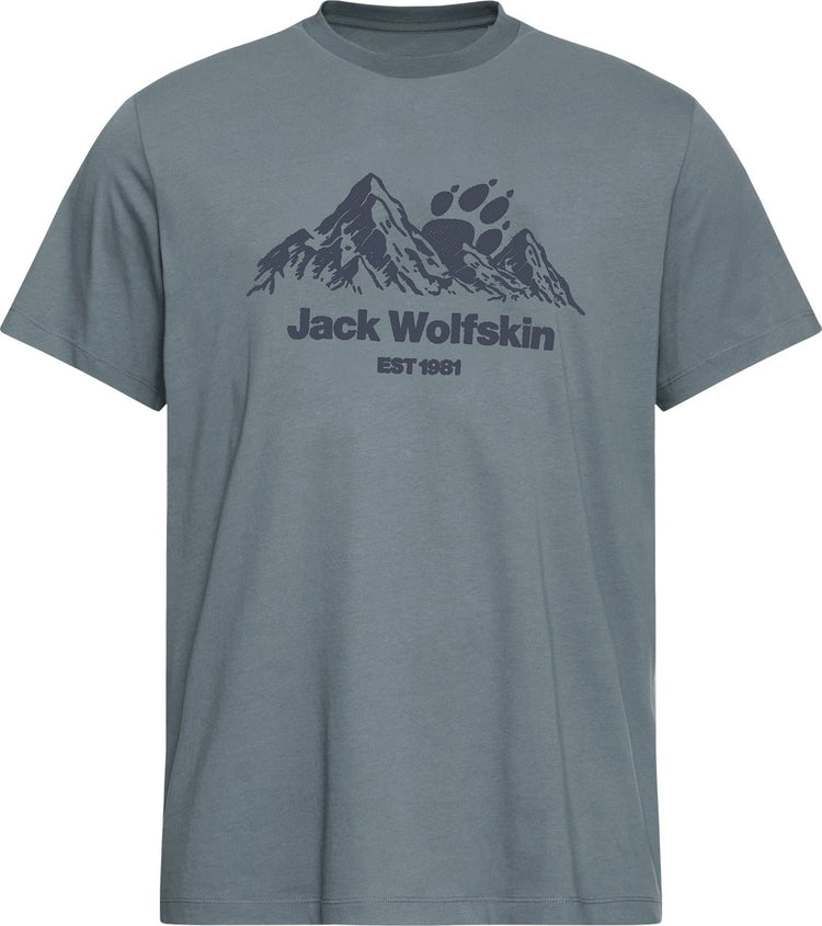 Jack wolfskin carefree t m heren outdoorshirt-grey odessa