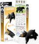 Eugy 3d puzzel - zwarte beer - wilde dieren - duurzaam - verzamel ze allemaal - 6 jaar