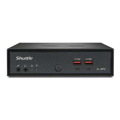 Shuttle dn11h7 slim ai pc, intel core ultra 7 155h, intel arc graphics, ddr5, hdmi, dp, 4x 2.5g lan