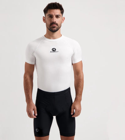 Rogelli core heren korte fietsbroek - zeem - zonder bretels - zwart