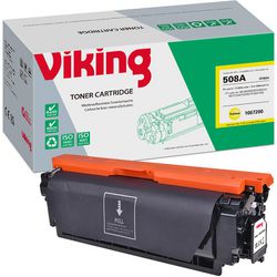 Tonercartridge viking 508a hp compatible geel