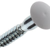 Mack 1013704 - 12 unitaschroeven met afdekkapwit m 6,3 x 40 mm | 10 stuks