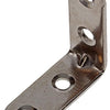 Mack 1013712 - 4 stoelwinkelhaken inox 40x40mm | 10 stuks