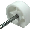 Mack 1013740 - 50 plankdragers + nagel wit ø 10 mm | 10 stuks