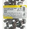 Mack 1013741 - 50 plankdragers + nagel bruin ø 10 mm | 10 stuks