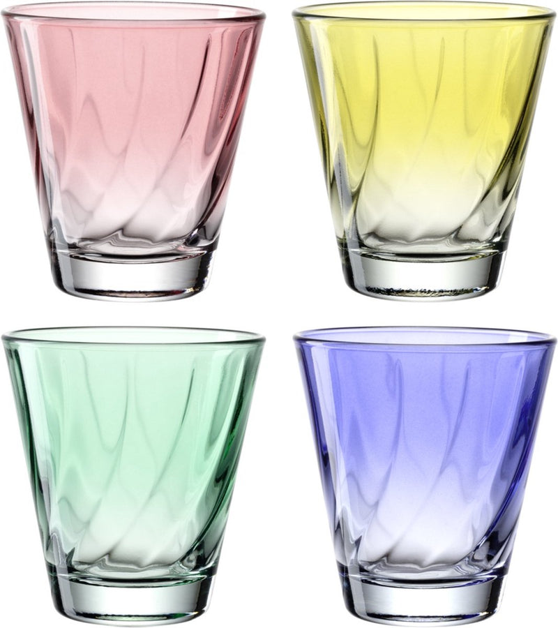Leonardo drinkglas 215ml assorti twist - set 4