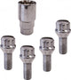 Carpoint anti-diefstal wielbouten – conisch – 4 stuks – m12 x 1.5 x 26 mm – beschermt velgen – sterk veilig