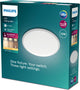 Philips led philips cavanal plafondlamp - wit - rond - klein - warmwit licht - 12 w