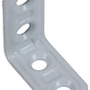 Mack 1013793 - 4 geplooide winkelhaken wit gelakt 30x30mm | 10 stuks