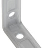 Mack 1013794 - 4 geplooide winkelhaken wit gelakt 40x40mm | 10 stuks