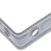 Mack 1013794 - 4 geplooide winkelhaken wit gelakt 40x40mm | 10 stuks