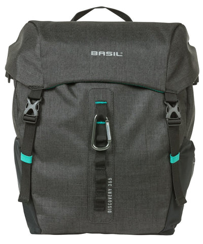 Basil enkele tas discovery 365d m mik 9l 12 x 25 x 33 cm - zwart