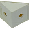 Mack 1013641 - 4 hoekverbinders smal wit | 5 stuks