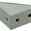 Mack 1013643 - 4 hoekverbinders hoog wit | 5 stuks