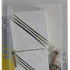 Mack 1013643 - 4 hoekverbinders hoog wit | 5 stuks