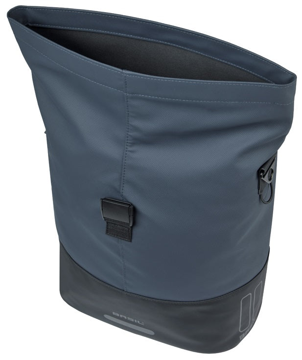 Basil cove shopper mik 14-16l 14 x 29 x 36 - blauw zwart