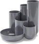 Han pennenkoker - campus - 6-vaks - grijs - ha-17480-191