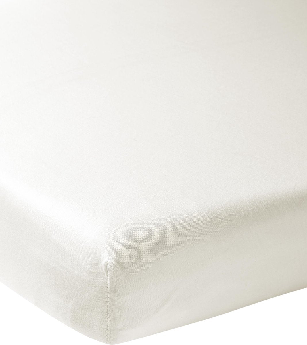 Meyco baby uni hoeslaken boxmatras - offwhite - 75x95cm