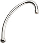 Grohe hu-uitloop - 185 mm - met mousseur