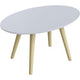 Receptietafel meet powered by paperflow scandi gelakt mdf wit